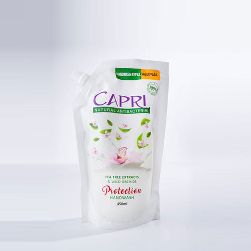 Capri Tea Extracts & Wild Orchids Handwash - Refill Pack - 450ml