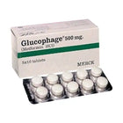 Glucophage Tablets 500mg (5 Strips x 10 Tablets) – Metformin Hydrochloride