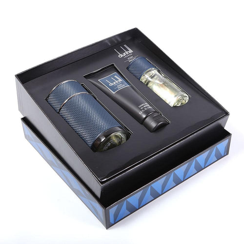 DUNHILL LONDON ICON RACING BLUE FOR MEN 3PC GIFT SET