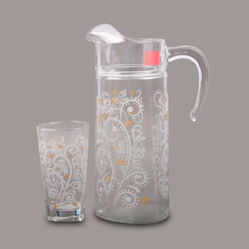 WATER SET 7PC LUMINARC DELTA AUBRIELLE Q4164