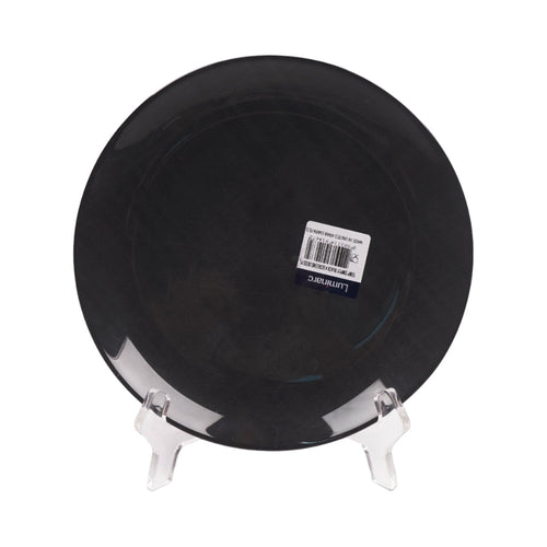 PLATE QUARTER LUMINARC SIMPLY BLACK Q9845