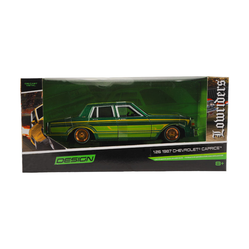 31044 1  26 1987 CHEVROLET CAPRICE GREEN