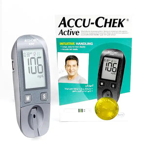 Accu-Chek Active Blood Glucose Meter Kit – Blood Sugar Monitoring Device