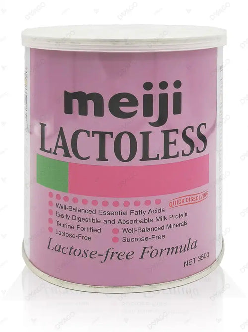 Meiji Lactoless Lactose-Free Formula Milk Powder 350g