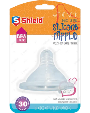Shield Wide Neck Nipple Blister