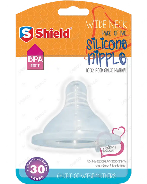 Shield Wide Neck Nipple Blister