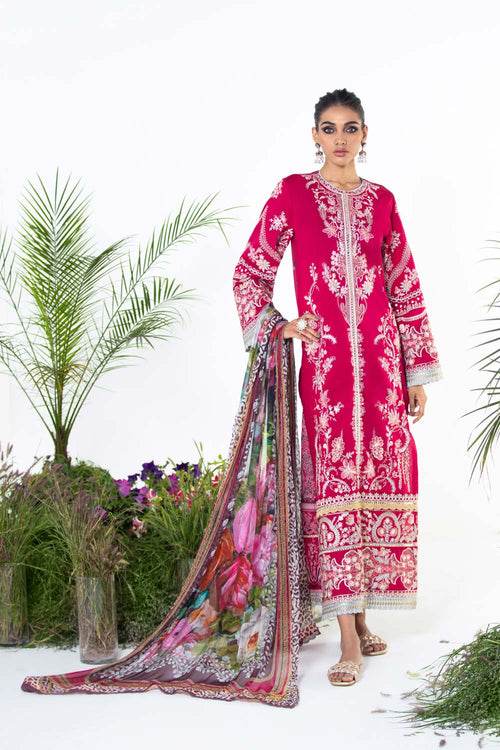 Sapphire - 1 Piece - Embroidered Lawn Suit (only Trouser)