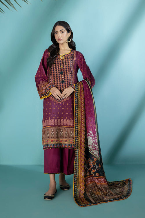Sapphire - Embroidered Satin (only Trousrer)