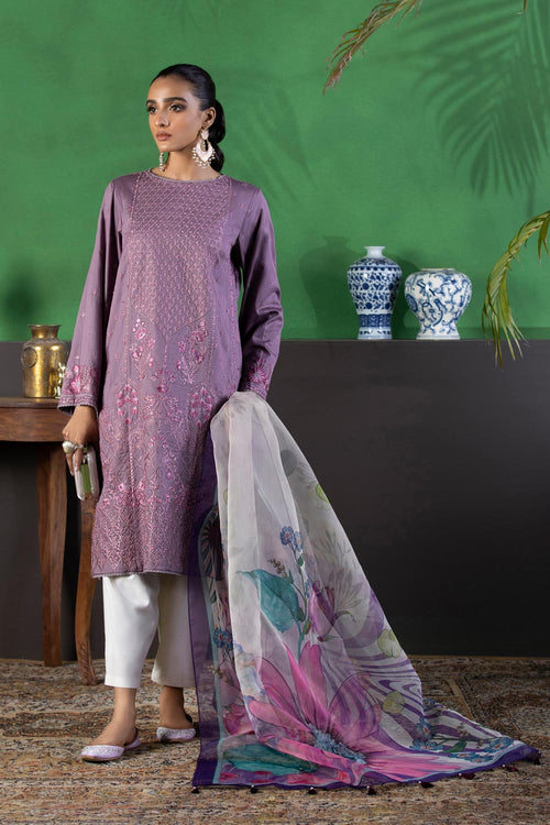 Sapphire - 1 Piece - Embroidered Cotton Shirt
