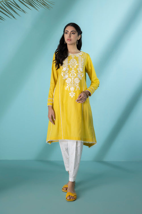 Sapphire - Embroidered Lawn Shirt