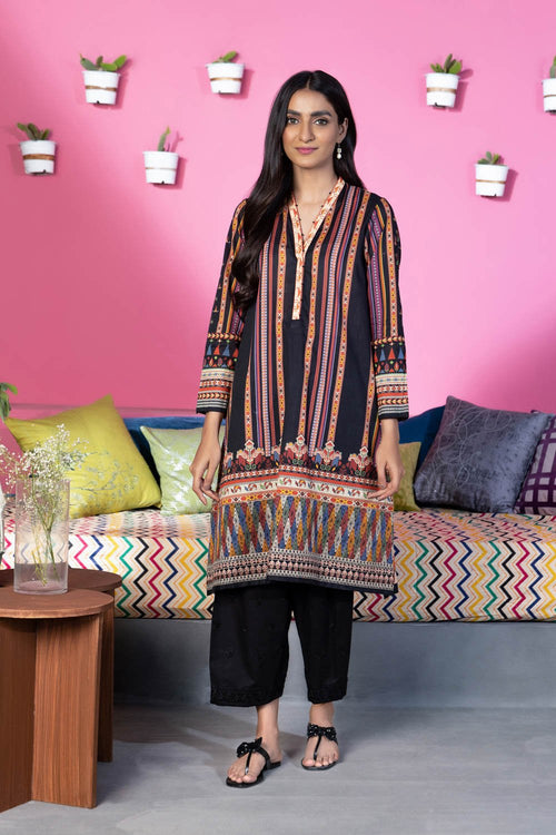 Sapphire - Embroidered Lawn Shirt