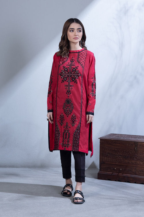 Sapphire - Embroidered Jacquard Shirt