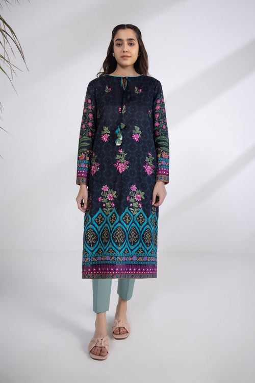Sapphire - Embroidered Lawn Shirt