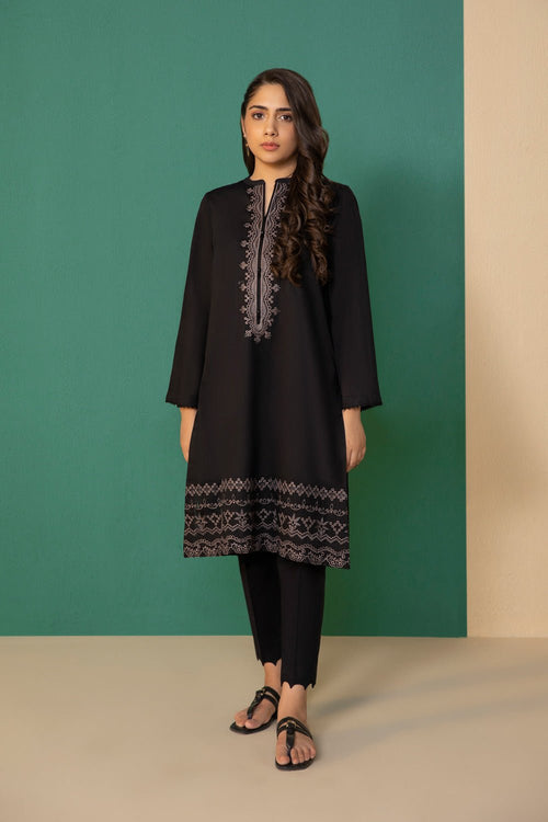 Sapphire - Embroidered Lawn Shirt