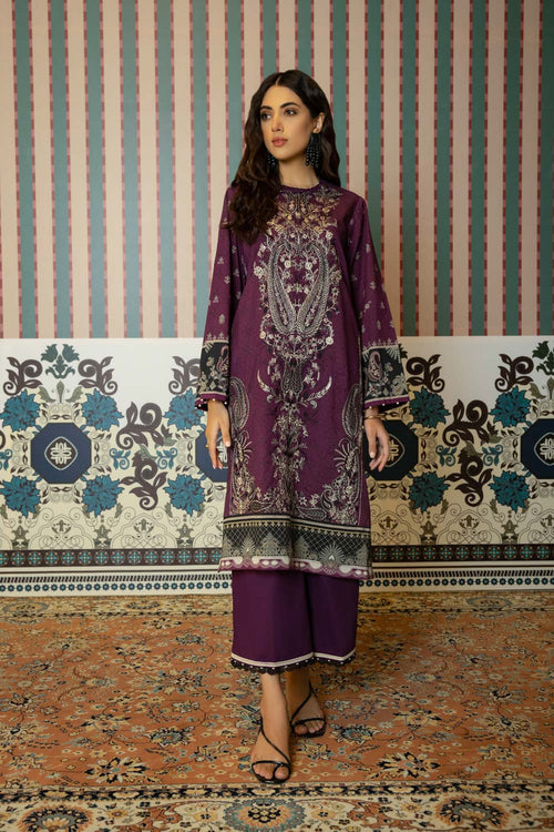 Sapphire - Embroidered Lawn Shirt