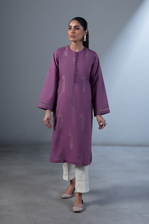 Sapphire - Embroidered Lawn Shirt