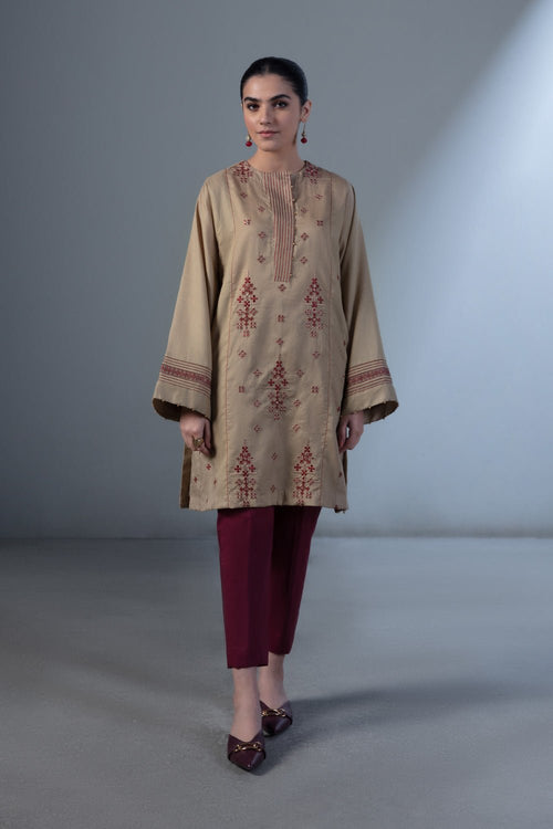 Sapphire - Embroidered Cotton Shirt