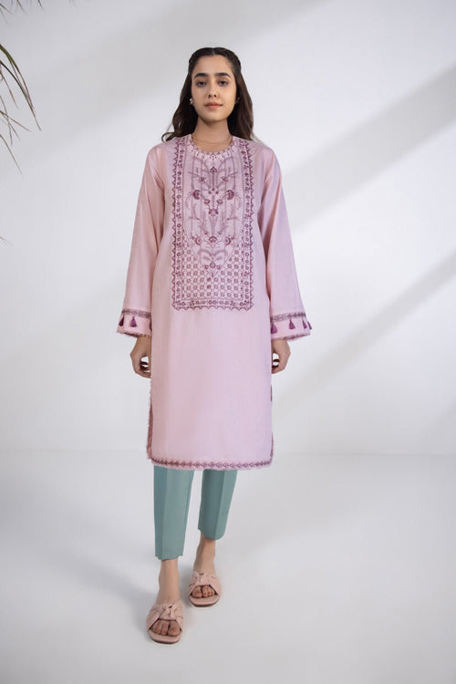 Sapphire - Embroidered Jacquard Shirt