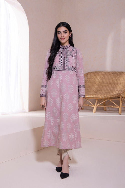Sapphire - Embroidered Khaddar Shirt