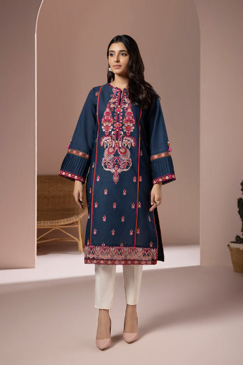 Sapphire - Embroidered Khaddar Shirt