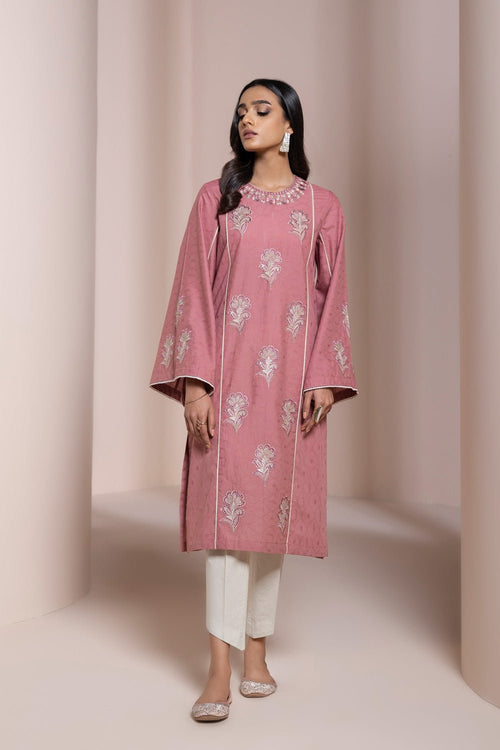 Sapphire - Embroidered Jacquard Shirt