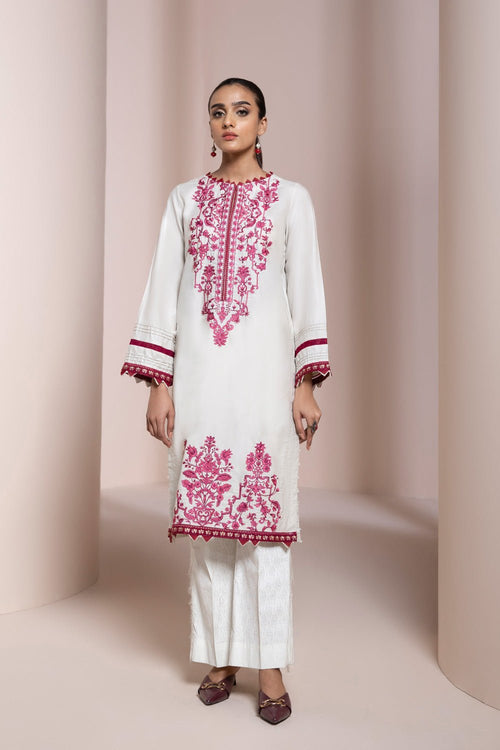 Sapphire - Embroidered Twill Shirt (only Shirt)