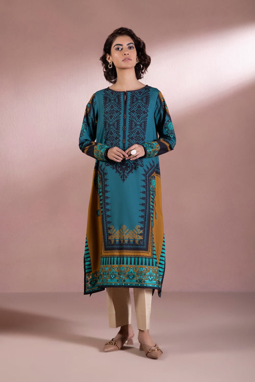 Sapphire - Embroidered Cotton Shirt