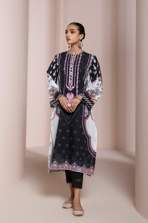 Sapphire - Embroidered Khaddar Shirt