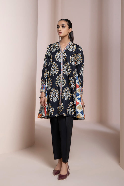 Sapphire - Embroidered Khaddar Shirt