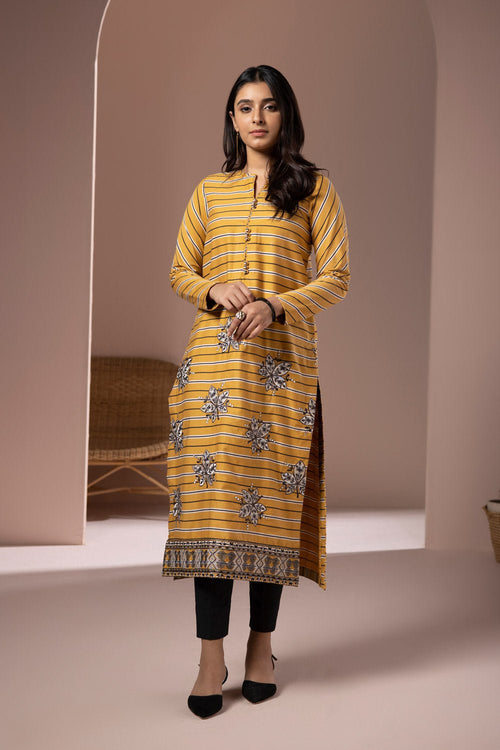 Sapphire - Embroidered Yarn Dyed Shirt