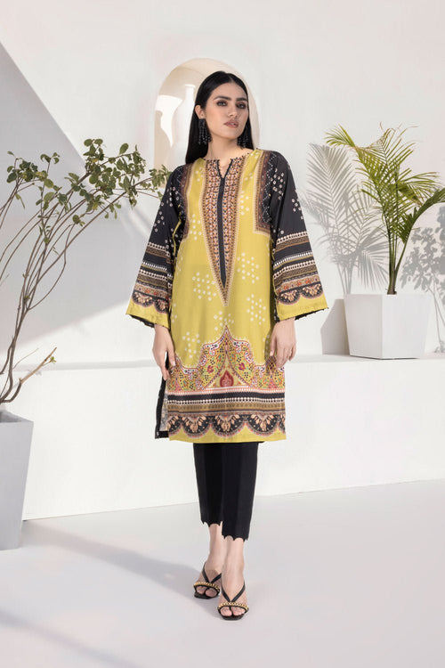 Sapphire - Printed Silk Shirt