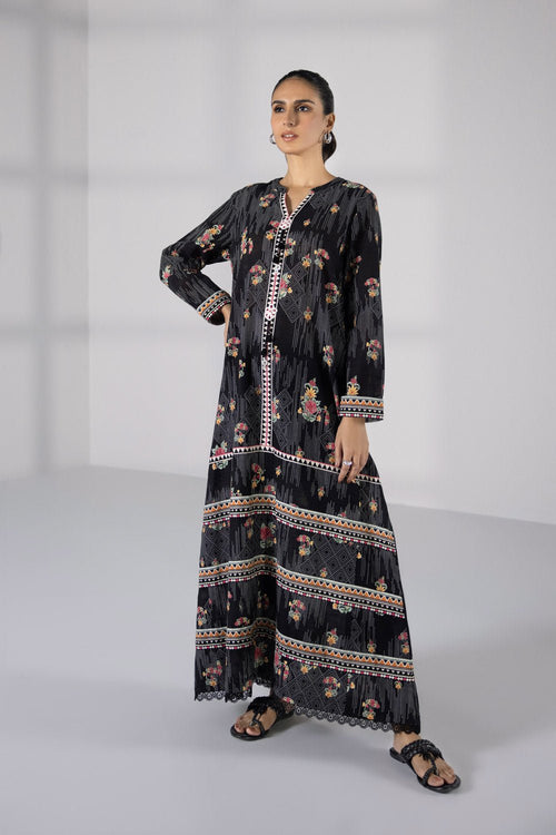 Sapphire- Printed Khaddar Shirt