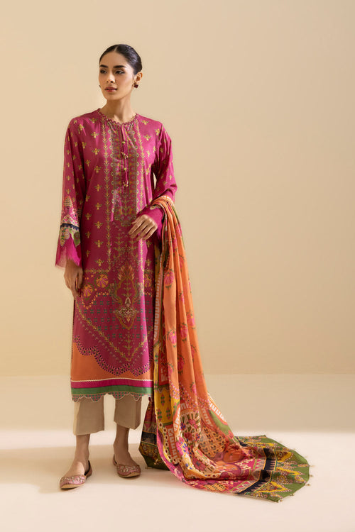 Sapphire- 2 Piece - Printed Lawn Suit