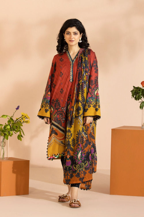 Sapphire- 2 Piece - Printed Lawn Suit