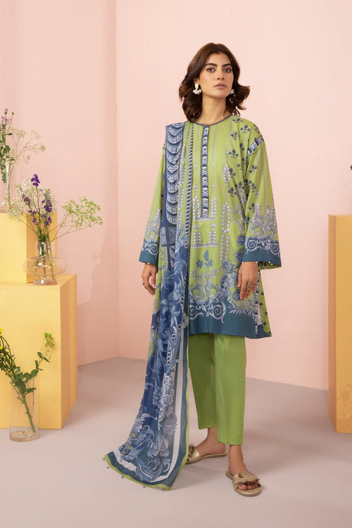 Sapphire- 2 Piece - Printed Lawn Suit