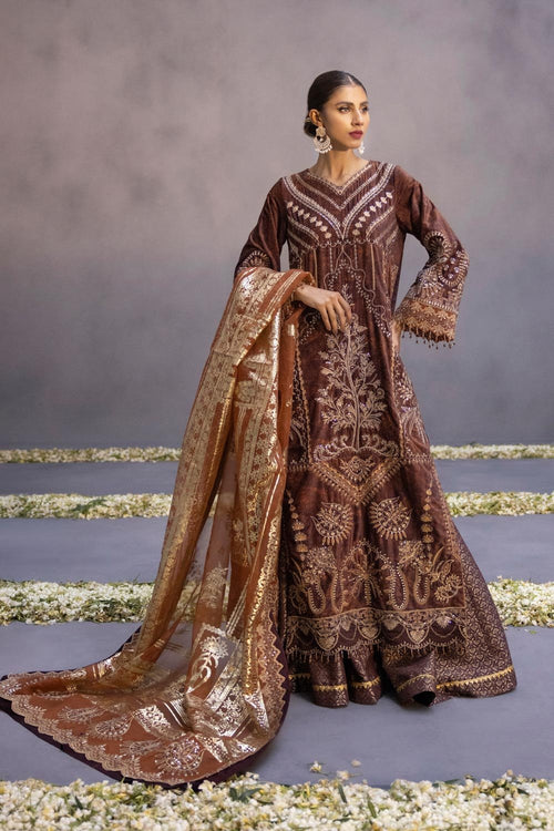 Sapphire- Embroidered Velvet Suit