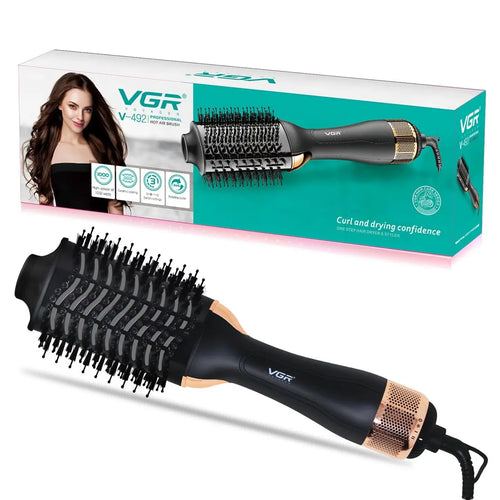 Vgr - Professional Hot Air Brush With Dc Motor
