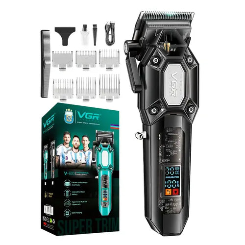 Vgr - V-600 Professional Cordless Hair Clipper For Men & Barbers