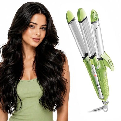 Vgr - 4-in-1 Hair Styler - Hair Straightener, Curler, Crimper, And Waving Tool With Ceramic Coating Plates V-569