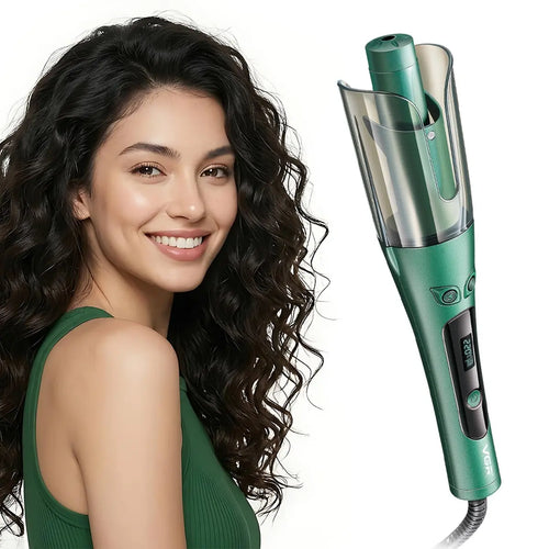 Vgr - V-583 Professional Electric Hair Curler | Stylish Hair Styling Powerful Automatic Professional Hair Curler | 360° Swivel Cord With 220° C Max Heat Setting