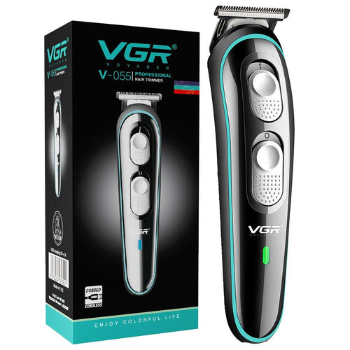 Vgr - V-055 Professional Cordless Rechargeable Beard Trimmer Clippers For Men