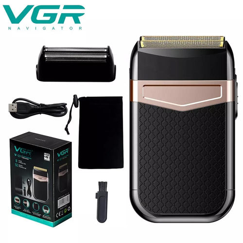 Vgr - V-331 Professional Men's Shaver Ipx4 Fully Waterproof Rechargeable Shaver