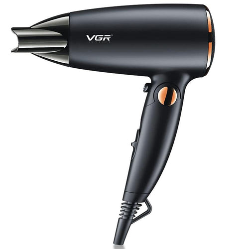 Vgr - V-439 Professional Foldable Hair Dryer 1600 Watts Cool Shot Button