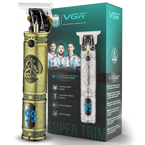 Vgr - V-228 Professional Hair Clipper With Led Display