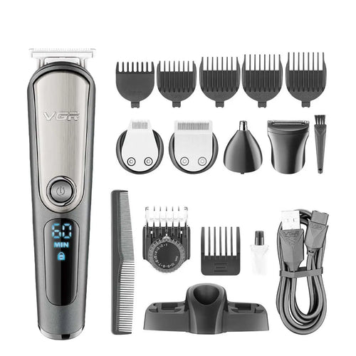 Vgr - V-105 5-in-1, Face, Hair And Body - Multi Grooming Kit