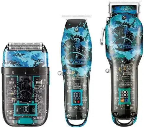Vgr - V-645 Professional Barber 3 In 1 Combo Kit