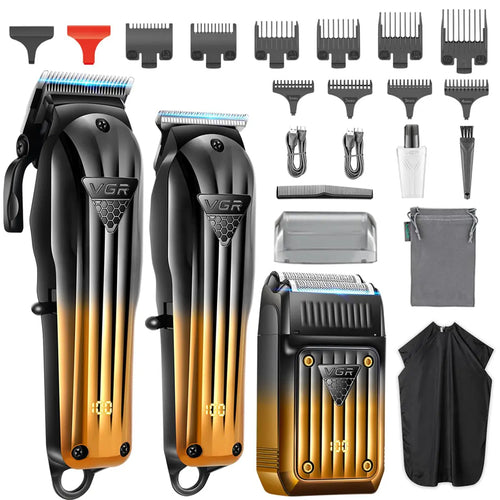 Vgr - V-644 Professional Barber Hair Cutting Kit