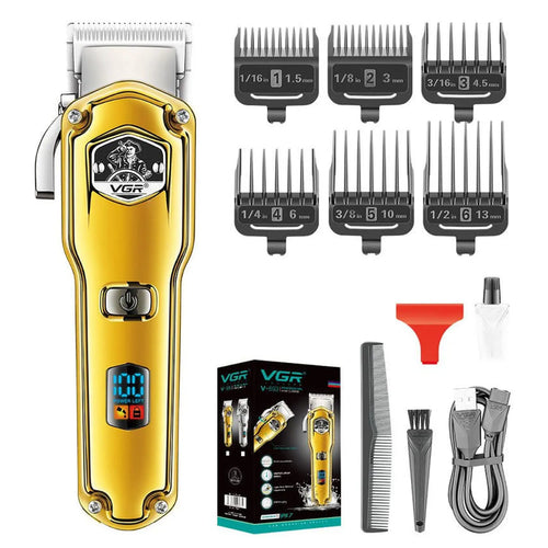 Vgr - V-693 Professional Salon Series Hair Clipper For Salon & Men