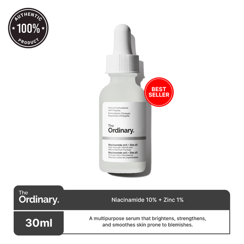 The Ordinary - Niacinamide 10% + Zinc 1% - 30ml (without Box)