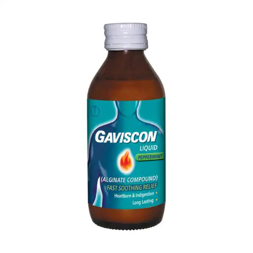 Gaviscon Liquid 120ml – Fast Relief from Heartburn & Acid Reflux